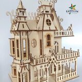  Woodcraft 3d drvena puzzla - vila fantazija sa nameštajem ( 9101) Cene