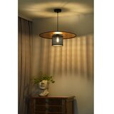  Duolla - Viseći luster na kablu TOKYO RATTAN 1xE27/15W/230V Ø 50 cm zlatna/crna | Eponuda.com