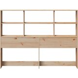 vidaXL Uzglavlje sa spremištem 150 cm od masive borovine | shoptok.hr