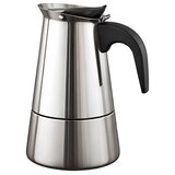 Cheffinger Moka kavni lonec inox za 9 skodelic, združljiv z indukcijo, Srebrna, (5000277339) | Shoptok.si