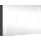 Maison Chic LED Kopalniška omarica - Kopalniški kabinet z ogledalom 89x14x62 cm, (21794765) Cene