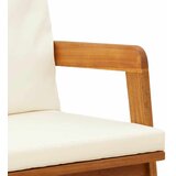  Vrtna klupa Prirodna nafta 115 x 65 x 71 cm Čvrsto drvo akacije | Eponuda.ba