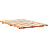  Krevet s daskama Voštano smeđa 120 x190 cm Masivna borovina | shoptok.hr