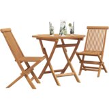 vidaXL set od 3 dijela za vrtni bistro od čvrstog drva akacije | shoptok.hr