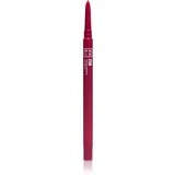 3INA The Automatic Lip Pencil črtalo za ustnice odtenek 250 - Wine red 0.35 g