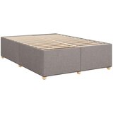 Boxspring krevet s madracem Sivosmeđa 140 x 200 cm Tkanina | shoptok.hr