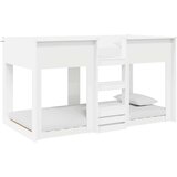  Krevet na kat za djecu Bijelo 75 x 190 cm Konstruirano drvo | shoptok.hr