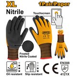 Ingco zaštitne rukavice nitril XL TOUCHSCREEN HGNF03 Cene