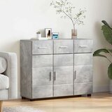  Kreveta Betonski sivi 88 5 x 30 5 x 73 cm Konstruirano drvo | shoptok.hr