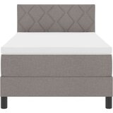Box Spring Krevet s Madracem Taupe 90x190 cm Tkanina | shoptok.hr