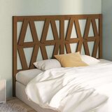  Uzglavlje za krevet boja meda 126 x 4 x 100 cm masivna borovina | shoptok.hr