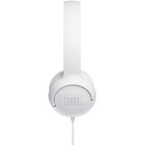 JBL Tune 500 bele žične slušalke | Shoptok.si