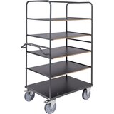 Kongamek Nivojski voziček ERGO, 5 polic, DxŠ 1300 x 800 mm | Shoptok.si