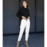 Gemre Black asymmetrical oversized sweater Castia | Shoptok.si