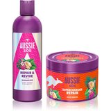 Aussie SOS Repair, Revive & Repeat poklon set za iscrpljenu kosu i vlasište Cijene