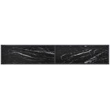 TV omarica črn marmor 220x40x40,5 cm kaljeno steklo, (20914420) | Shoptok.si