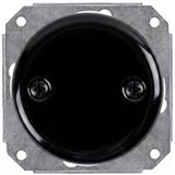  Reblig - Porcelanska retro maska za elektroinstalaciju, crna | Eponuda.com