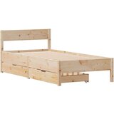 vidaXL Okvir kreveta bez madraca 100x200 cm konstruirano drvo | shoptok.hr