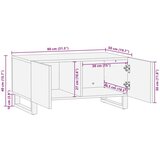  Stolić za kavu Smeđa 89 x 52 x 11 cm Čvrsto drvo manga | shoptok.hr