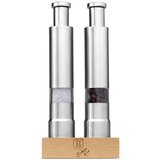 Berlinger Haus Set od 2 mlina za so i biber sa bambusovim stalkom Eternal Collection BH-7783, Srebrni Cene