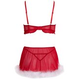 Cottelli prosojni božični komplet (rdeč) | Shoptok.si