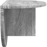  Polica na zidu Zidne 2 pcs Siva Sonoma 48 x 24 x 24 cm | shoptok.hr