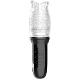Funny Me Bellucci 360 - vrtljivi masturbator (prosojno črn) | Shoptok.si