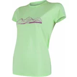 Sensor COOLMAX FRESH PT MOUNTAINS Ženska funkcionalna majica, svijetlo zelena, veličina