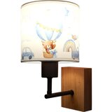Brilagi Zidna lampa BOBO WOOD 1xE27/25W/230V hrast/crna/bela/plava/medvedići | Eponuda.com