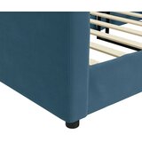  Dnevni krevet plavi 90 x 200 cm baršunasti | shoptok.hr