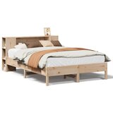 vidaXL Knjižna postelja brez vzmetnice 120x200 cm trdna borovina, (21532672) | Shoptok.si