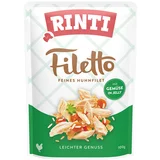 Rinti Filetto Pouch in Jelly 24 x 100 g - Piletina s povrćem