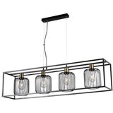  viseća lampa F7044-4V bk+sg | ePonuda.com