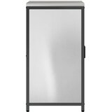  Ormar za kuhinjsko skladištenje HATTEM Srebrna 60 x 50 x 92 cm | shoptok.hr