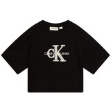 Calvin Klein Jeans Majice s kratkimi rokavi - Črna | Shoptok.si