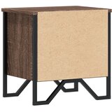  Noćni ormarići 2 kom boja smeđeg hrasta 40x30x40 cm drveni | shoptok.hr