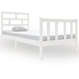The Living Store Posteljni okvir bel iz borovine 90x200 cm - Posteljni Okvir, (21530924) | Shoptok.si