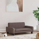 vidaXL Pasja postelja rjava 70x45x30 cm umetno usnje Cene