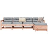  5-dijelni set vrtnih sofa od masivnog drva duglazije Cijene