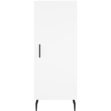 Visoka komoda bijeli 34,5x34x180 cm od konstruiranog drva | shoptok.hr