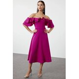 TRENDYOLMILLA Ženska haljina TPRSS24EL00253, Roze Cene