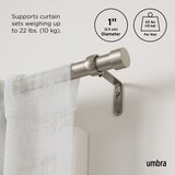 Umbra Proširiva karniša od nehrđajućeg čelika 91 - 168 cm Cappa – | shoptok.hr