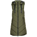 JDY Puhovke SKYLAR PADDED HOOD WAISTCOAT OTW NOOS Zelena Cene