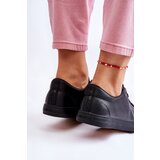 EVENTO Women's Classic Leather Sneakers Black Misima | Shoptok.si
