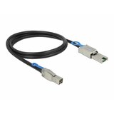 Delock trdi disk priključni kabel [1x moški konektor mini sas (sff-8644) - 1x moški konektor mini sas (sff-8088)] 1.00 m črna, (20416181) | Shoptok.si