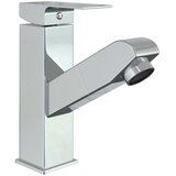  Slavina za umivaonik s funkcijom izvlačenja krom 157 x 172 mm | shoptok.hr