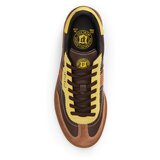 Polo Ralph Lauren Niske tenisice 'BEDFORD' karamela / tamno smeđa / svijetložuta | shoptok.hr