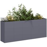  Sadilica antracit 200x40x80 cm od hladno valjanog čelika | shoptok.hr