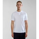 Napapijri muška majica s-melville bright white 002 NP0A4HQL0021 Cene