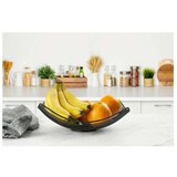 Posuda za Voće Confortime Crna Metal 31 x 23 x 10 cm (12 kom.) | shoptok.hr